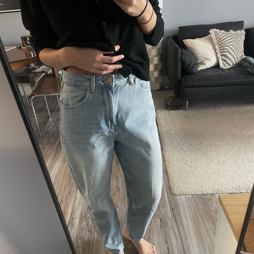 ZARA mom jeans